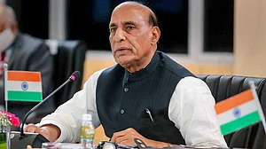 PTI : Defence Minister Rajnath Singh |
